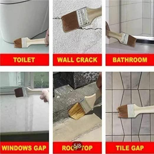 Efficient Crack Seal Glue with Brush Transparent Adhesive Waterproof Glue