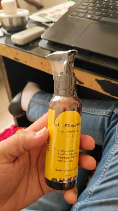 Long Lasting Natural Hair Dye Shampoo (PACK OF 2)