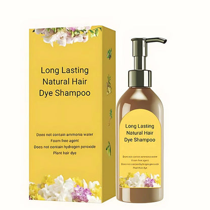 Long Lasting Natural Hair Dye Shampoo (PACK OF 2)